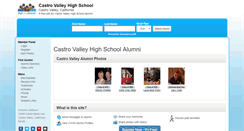 Desktop Screenshot of castrovalleyhighschool.org